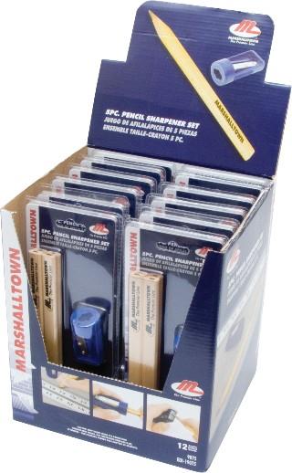 5 Pc Pencil Sharpener Set (4 Pencils & 1 Sharpener)