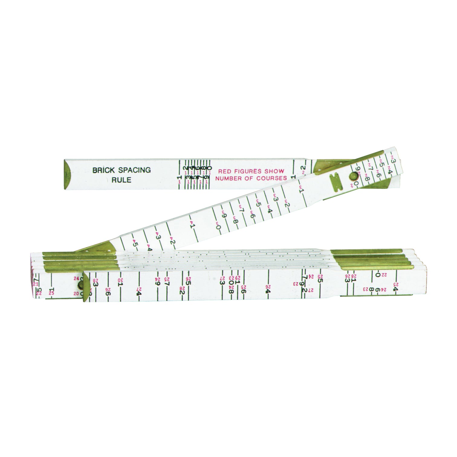 Brick Rules by Lufkin: Rulers for spacing brick – The Masonry Store