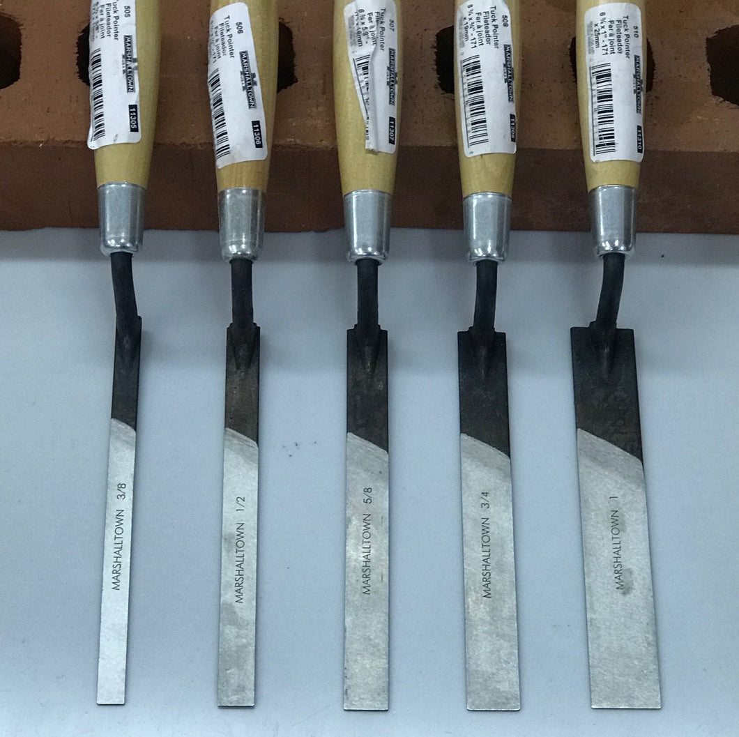 Marshalltown Premier Line Jointers Flat Joint Profile Tuckpointer