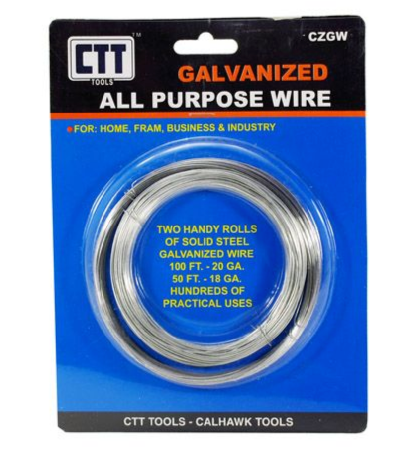 2-pc Galvanized All Purpose Wire