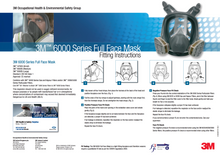 3M Full-face masks - respirators